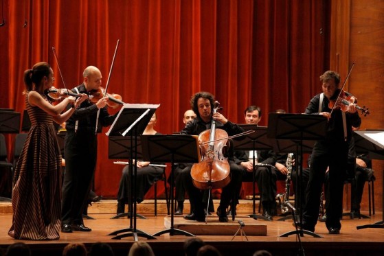 Ciklus Vremeplov novembar 2012- Sulhof koncert za Gudacki kvartet i duvacki orkestar